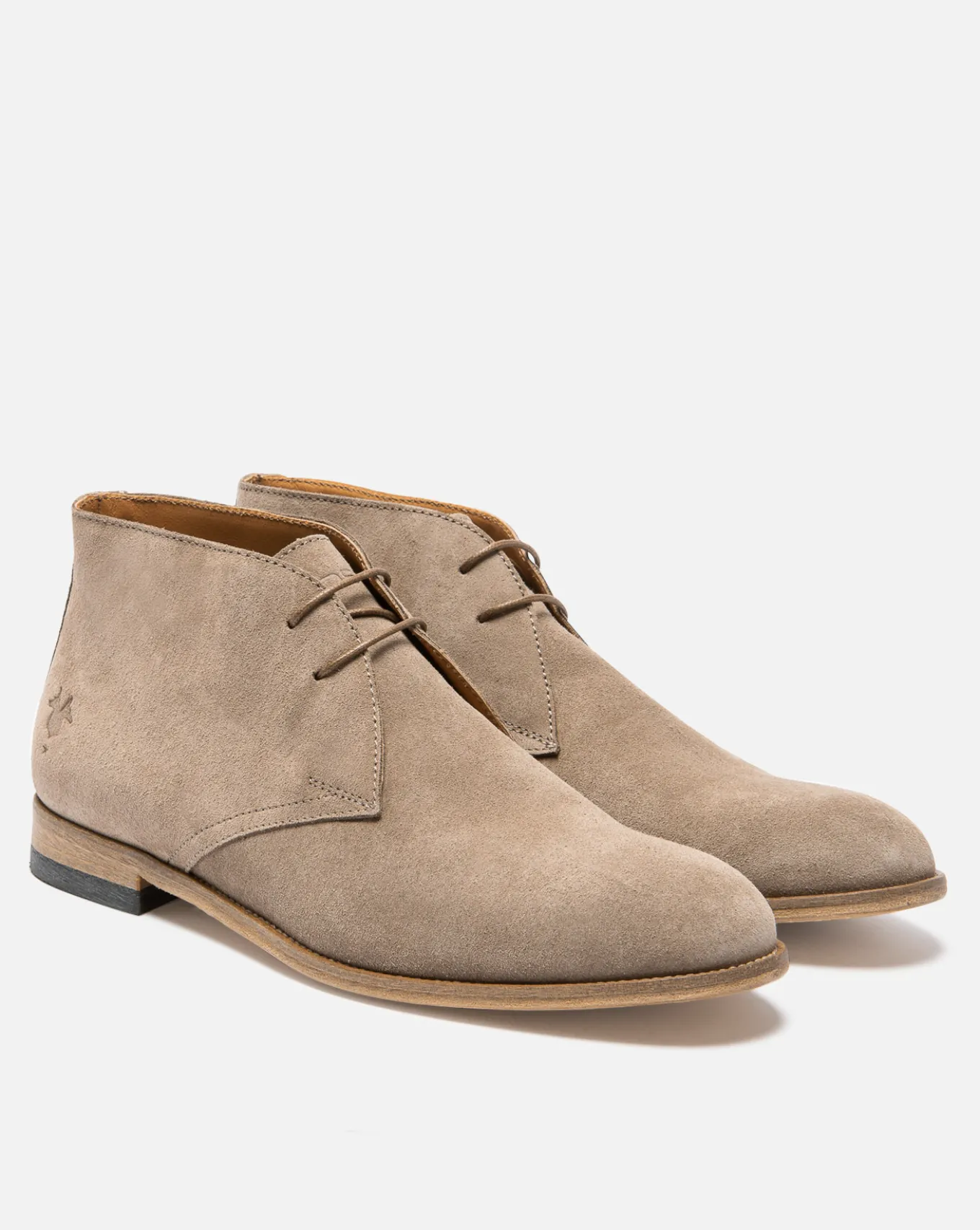 GALLANT 5 Chukka Boots Croûte velours Marron Homme