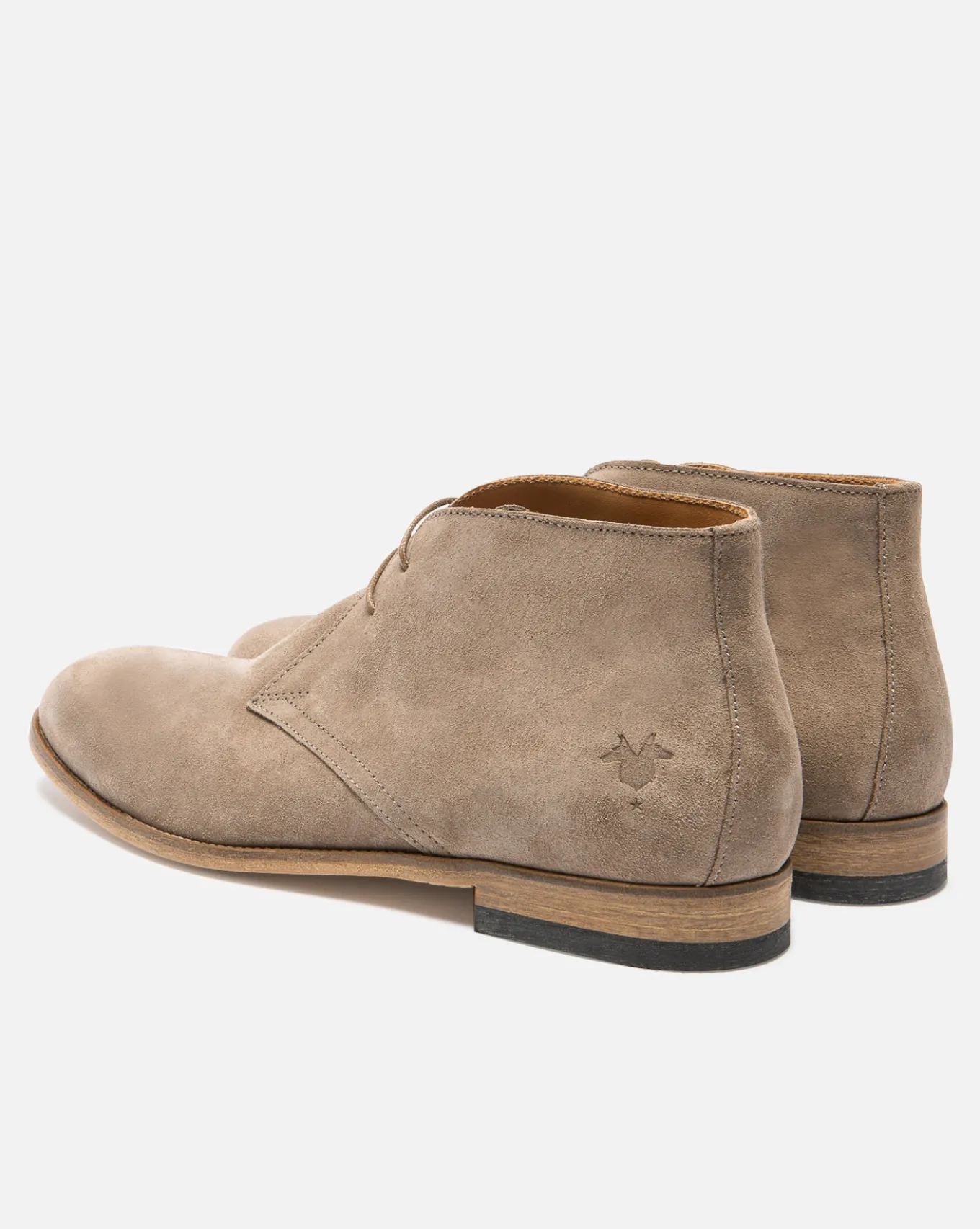 GALLANT 5 Chukka Boots Croûte velours Marron Homme