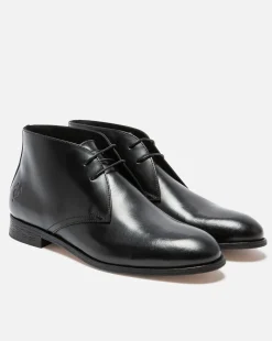 GALLANT 2  Chukka Boots Cuir Noir Homme