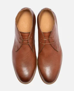 GALLANT Chukka boots Cuir Marron Homme