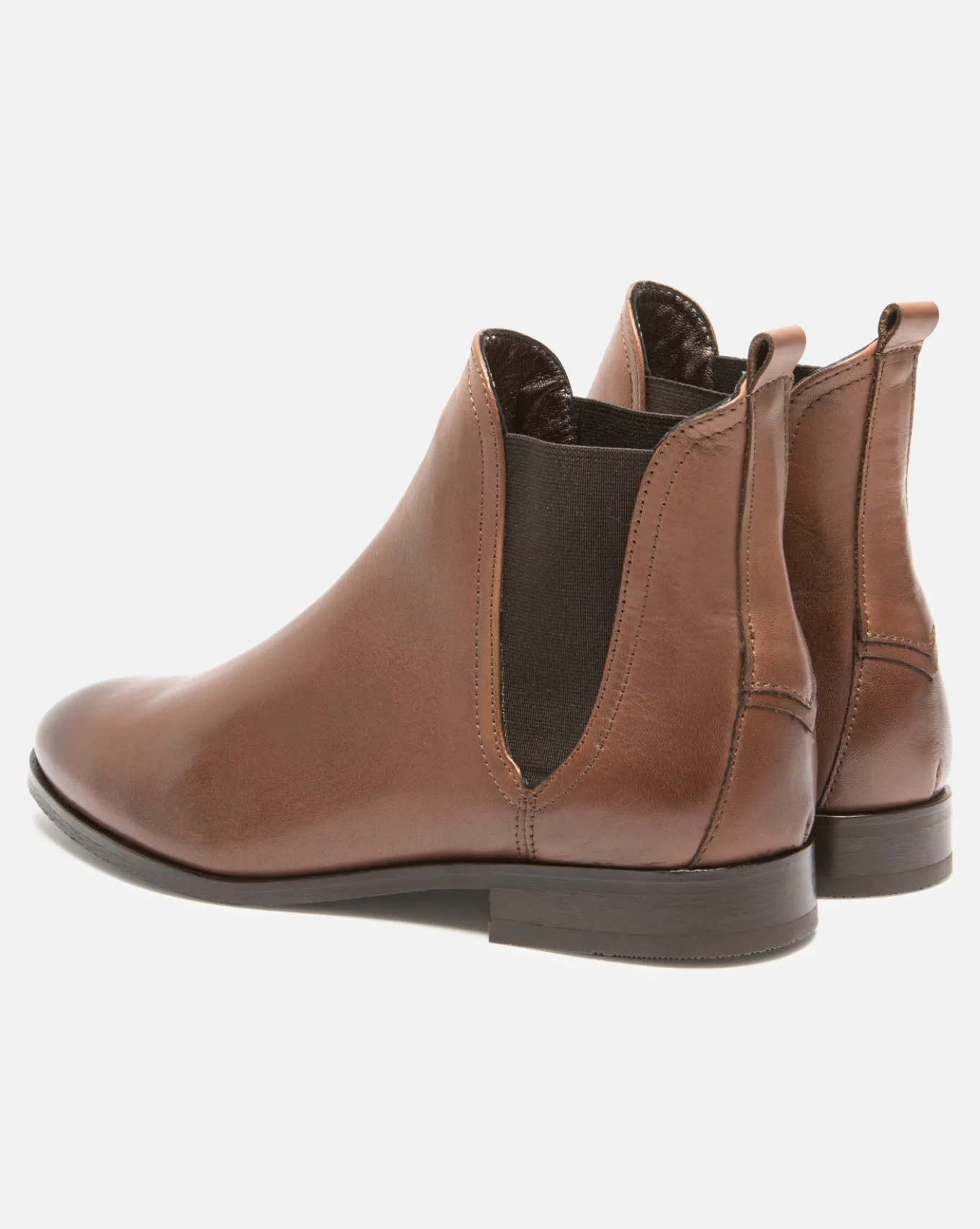 HARPER 73 Chelsea boots Cuir Marron Femme
