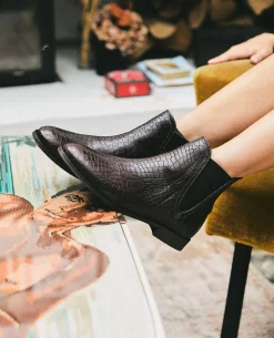 HARPER M VGT  Chelsea boots Cuir Tannage Végétal Marron Femme