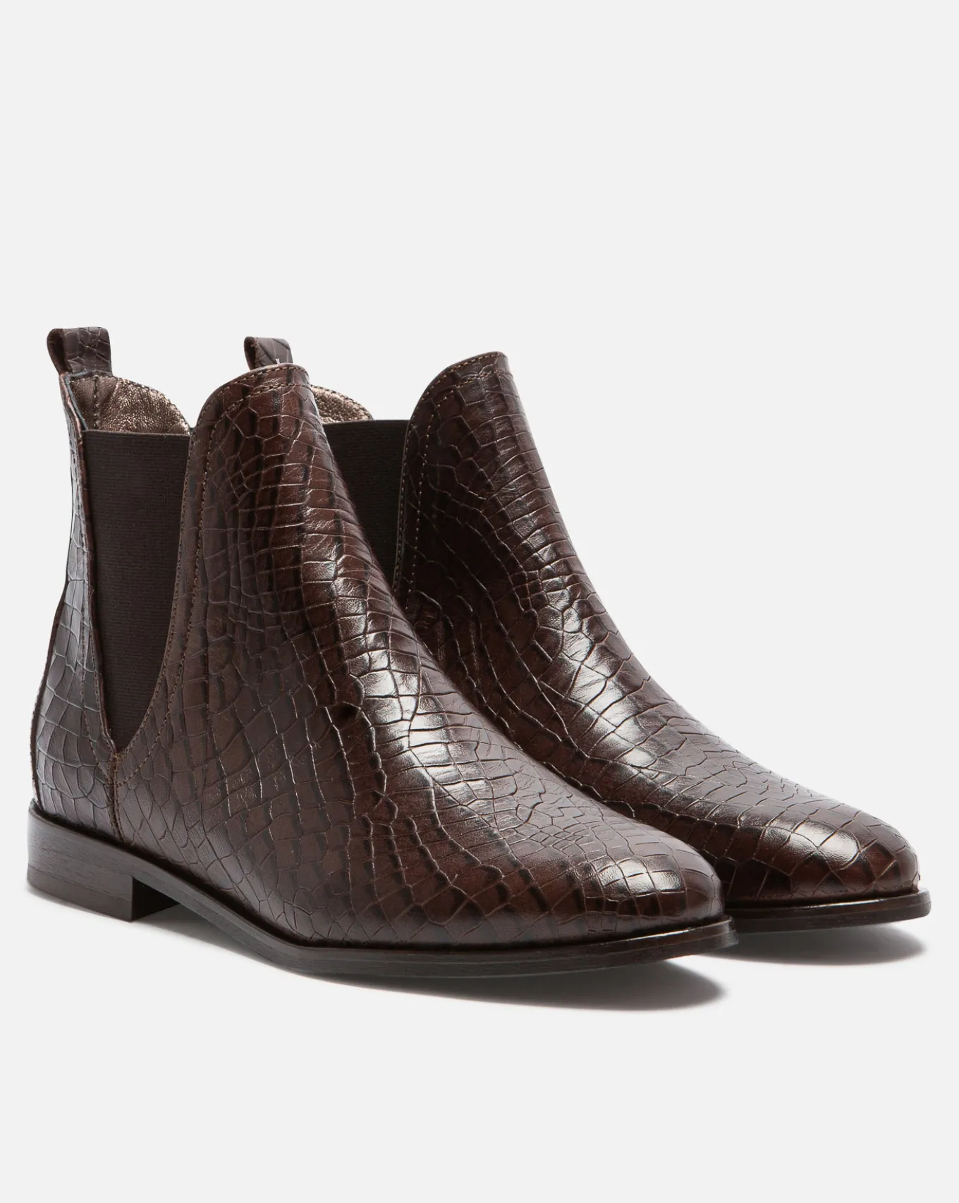HARPER M VGT Chelsea boots Cuir Tannage Végétal Marron Femme