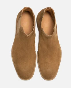 HOLDEN 5 Chelsea boots Croûte Velours Marron Homme