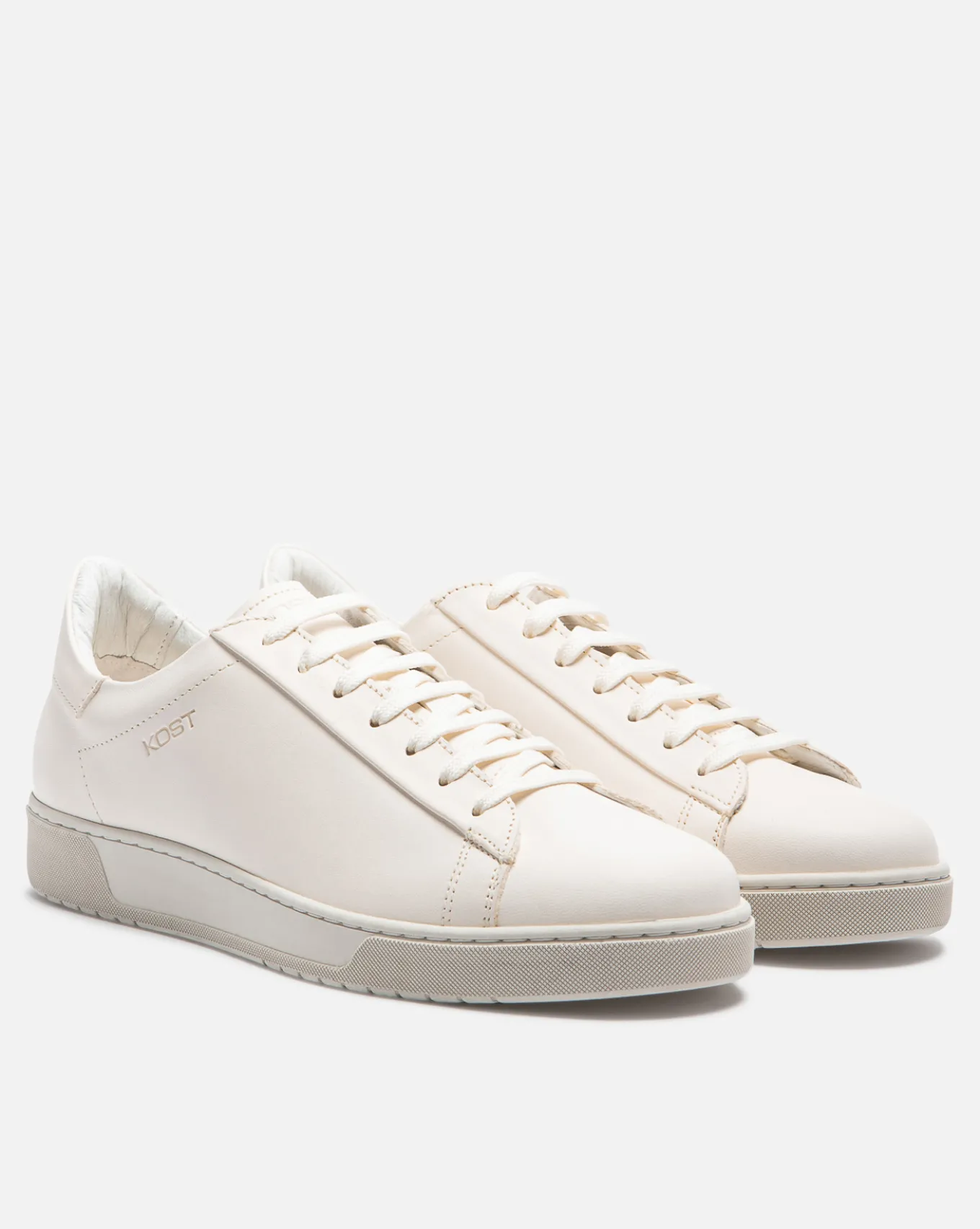 HOMERUN 2R VGT Sneakers Cuir Tannage Végétal Blanc Homme