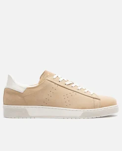 HOMERUN 3S F Sneakers Croûte Velours Beige Femme