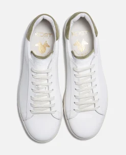 HOMERUN Sneakers Cuir Blanc Homme
