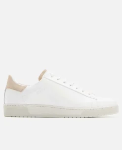 HOMERUN Sneakers Cuir Blanc Homme