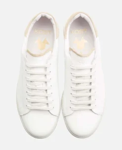 HOMERUN Sneakers Cuir Blanc Homme