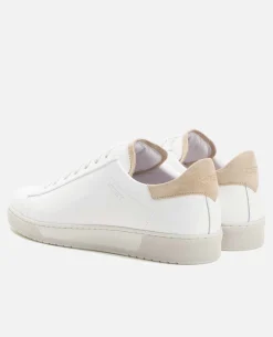 HOMERUN Sneakers Cuir Blanc Homme