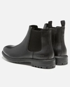 HOUDINI FO VGT Chelsea boots cuir tannage végétal noir