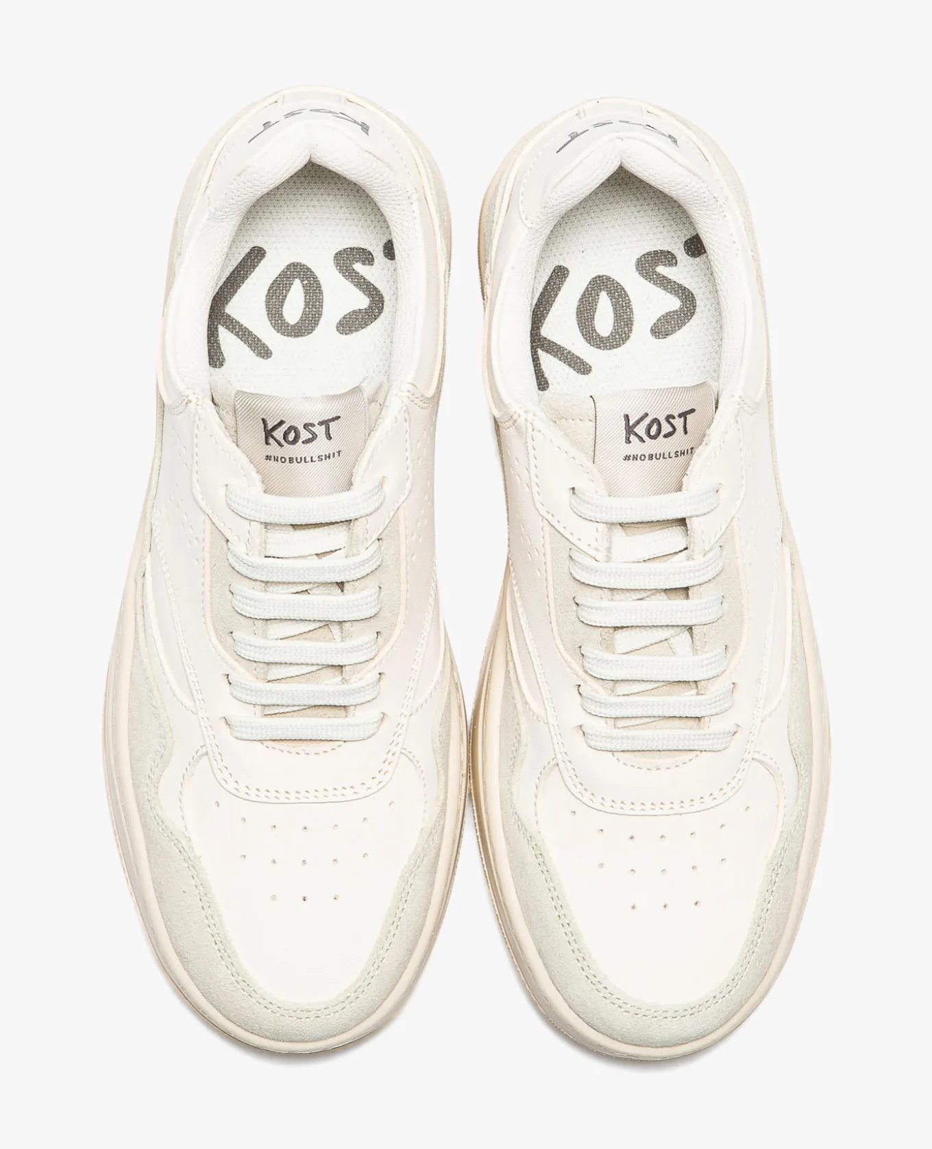 JAYDEN R VGT F Sneakers Cuir Tannage Végétal Beige Femme