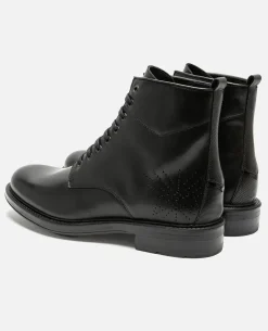 JIMMY 45 Boots Cuir Noir Homme