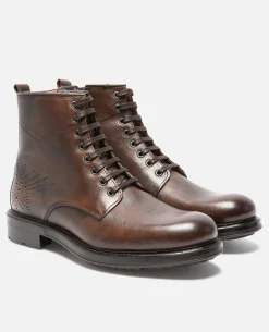 JIMMY FO VGT  Boots Cuir Tannage Végétal Marron Homme