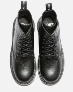 JOYCE K Bottines Chunky Cuir Noir Femme