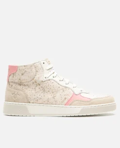 JUMPER 3 Baskets Croûte Velours Beige Femme