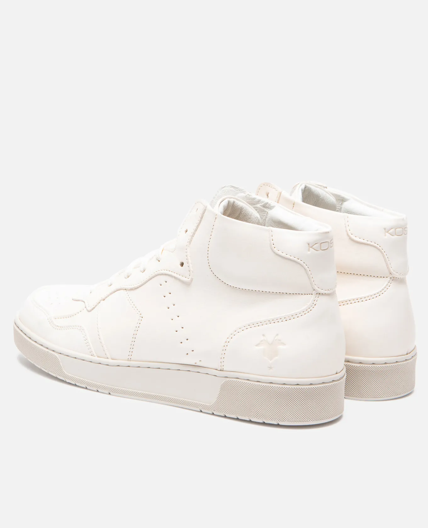 JUMPER R VGT Sneakers Cuir Tannage Végétal Blanc Femme
