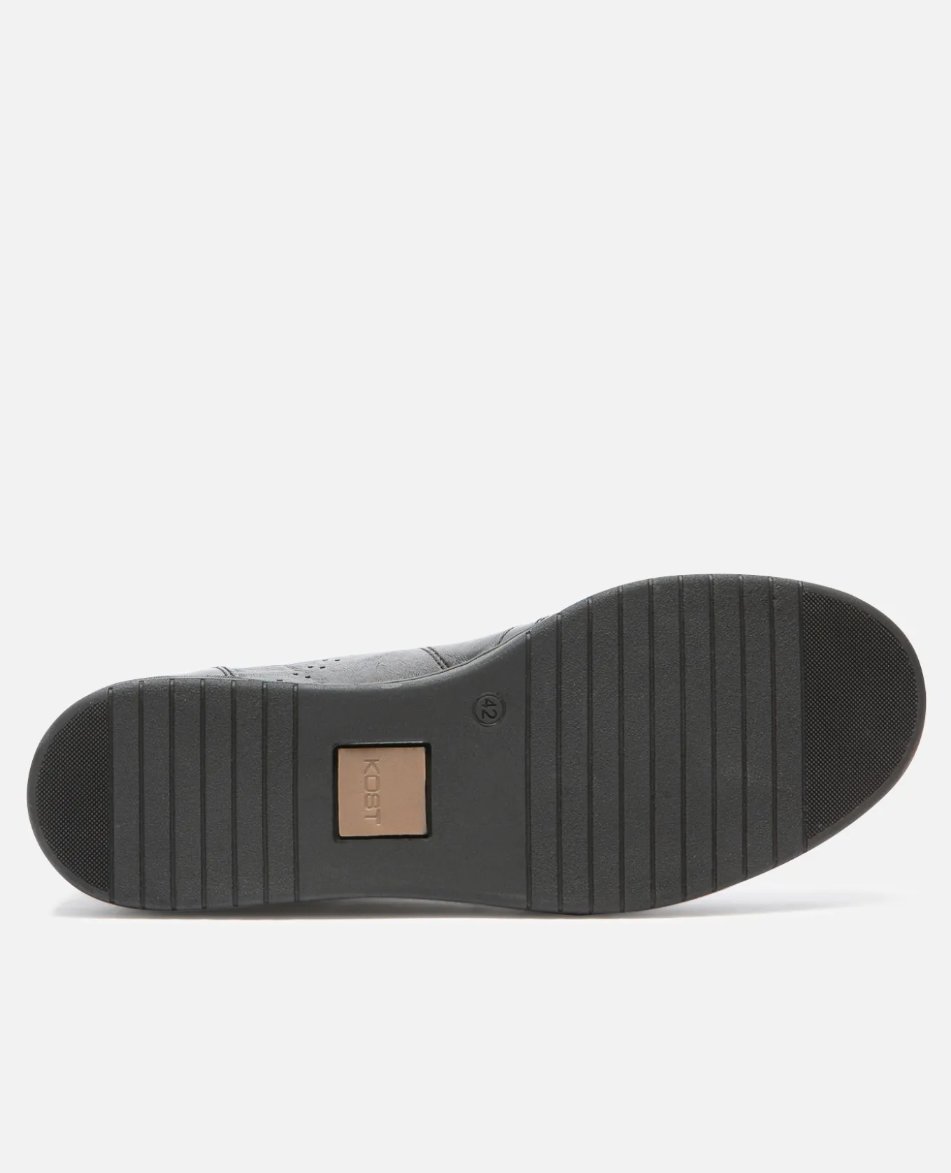 JUMPER R VGT Sneakers Cuir Tannage Végétal Noir Femme