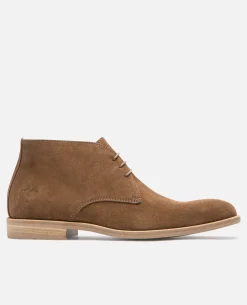 KARTER 5 Chukka boots Croûte Velours Marron Homme
