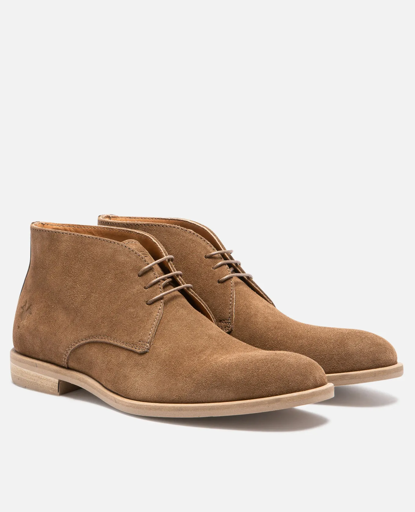 KARTER 5 Chukka boots Croûte Velours Marron Homme
