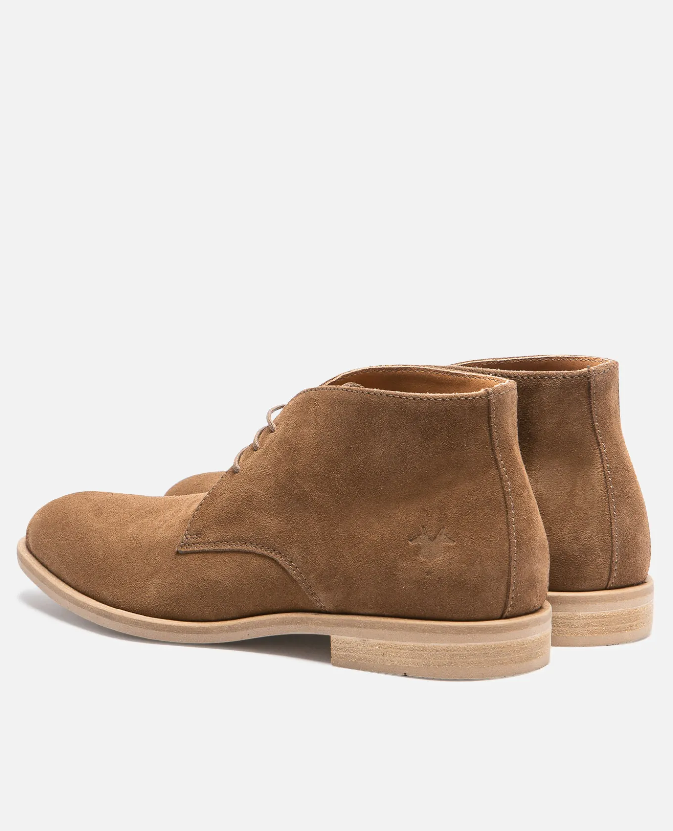 KARTER 5 Chukka boots Croûte Velours Marron Homme