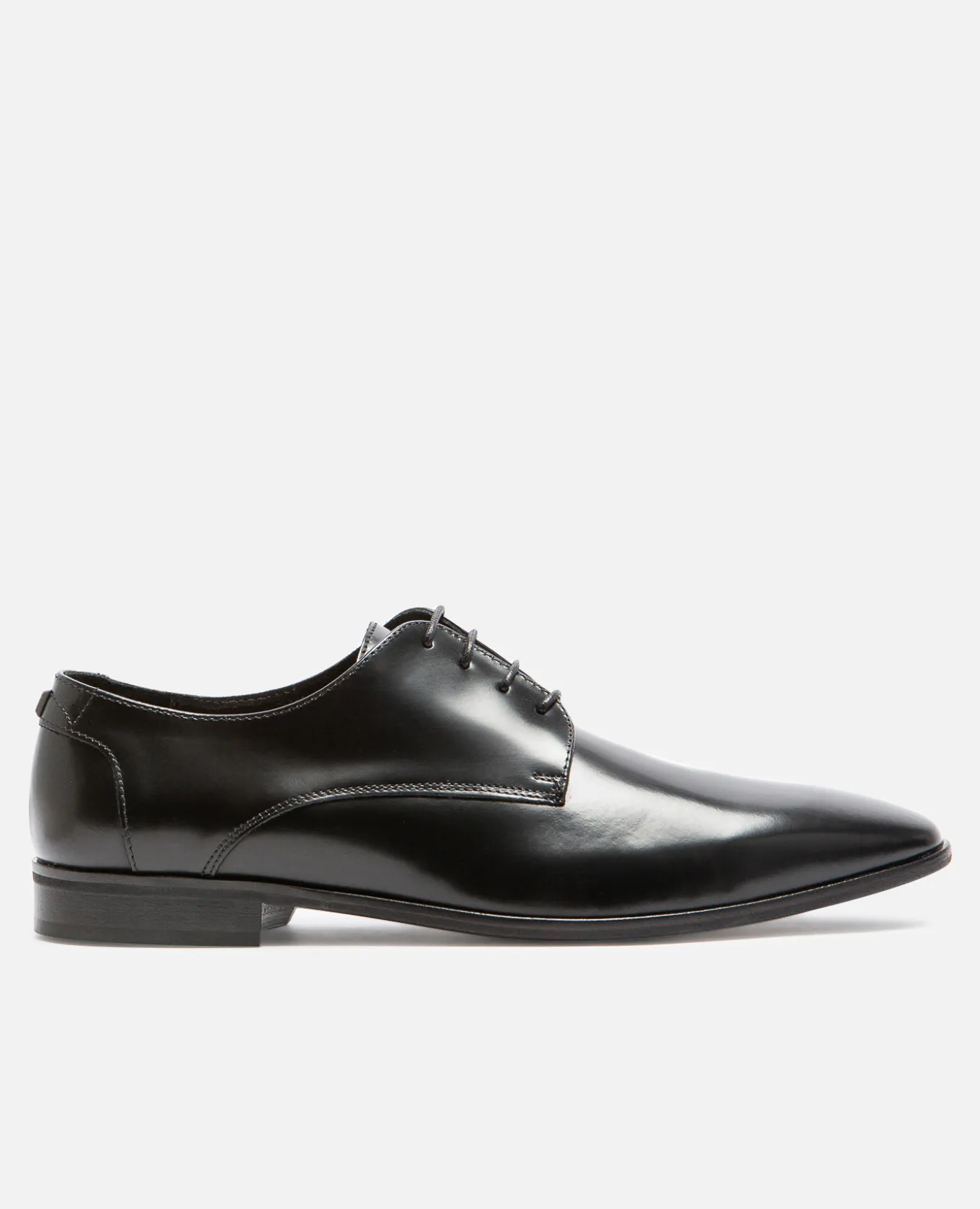 LARRY Derbies Cuir Noir Homme
