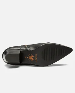 LUNA 31 Boots Cuir Noir Femme