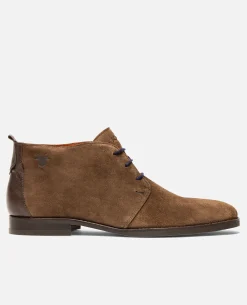 MADISON 5 Chukka boots Croûte velours Marron Homme