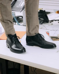 MADISON 51 Chukka boots Cuir Noir Homme
