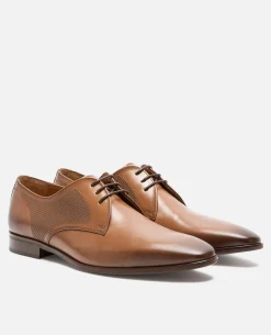 MARK  Derbies Cuir Marron Homme
