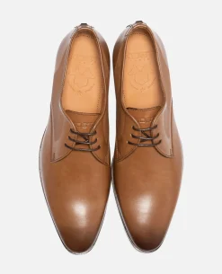 MARK Derbies Cuir Marron Homme