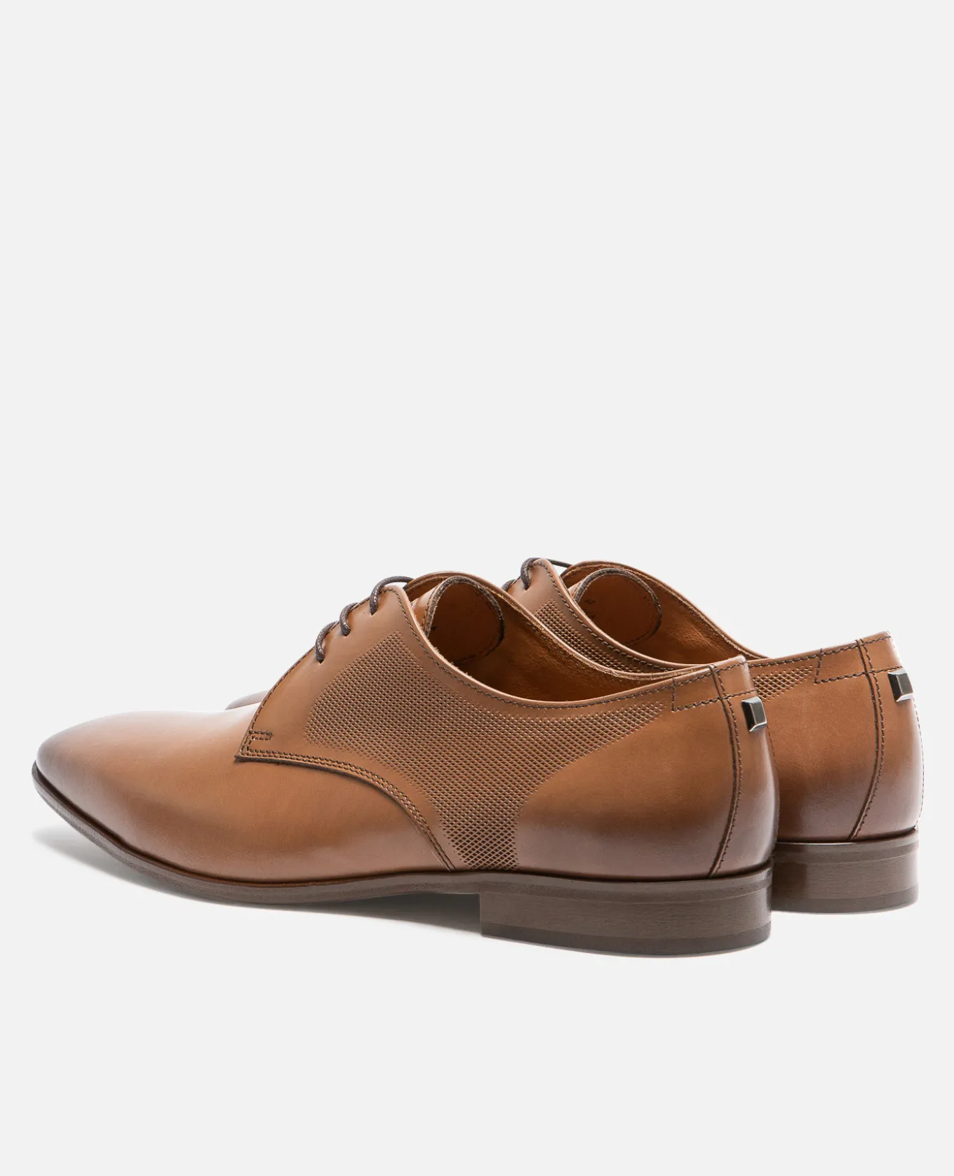 MARK Derbies Cuir Marron Homme