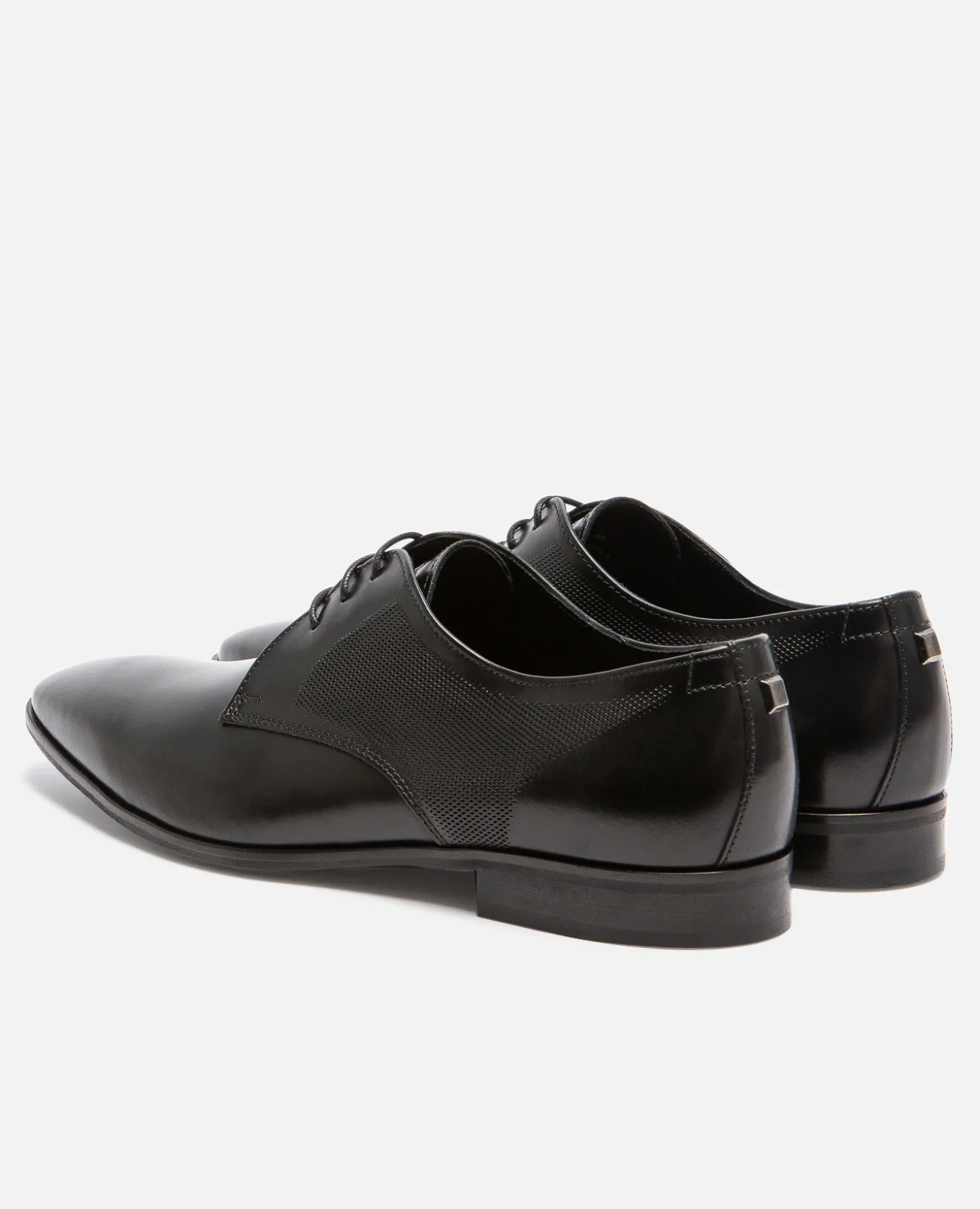 MARK Derbies Cuir Noir Homme