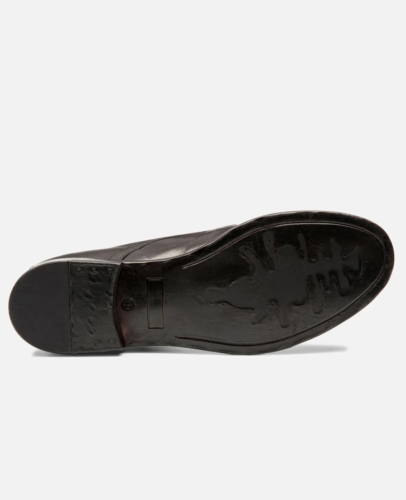 MILITANT 67 Bottines à Lacets Cuir Noir Homme
