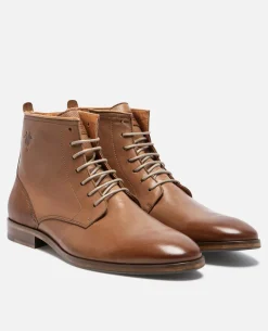 NICHE 39  Boots Cuir Marron Homme
