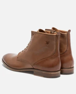 NICHE 39 Boots Cuir Marron Homme