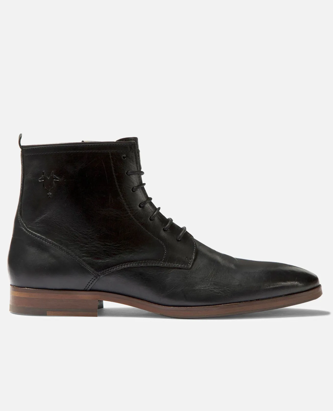 NICHE1 Boots Cuir Tannage Végétal Noir Homme