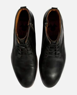NICHE1 Boots Cuir Tannage Végétal Noir Homme