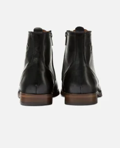 NICHE1 Boots Cuir Tannage Végétal Noir Homme