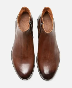 NORMAN 35 Boots Cuir Marron Homme
