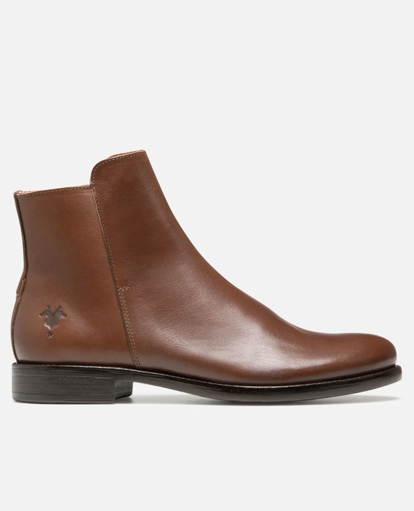 NORMAN VGT Boots Cuir Tannage Végétal Marron Homme