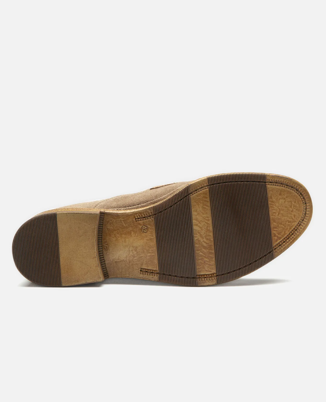 OXYGEN 5 Mocassins Croûte velours Marron Homme