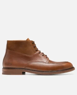 PULSE VGT Boots cuir tannage végétal Cognac