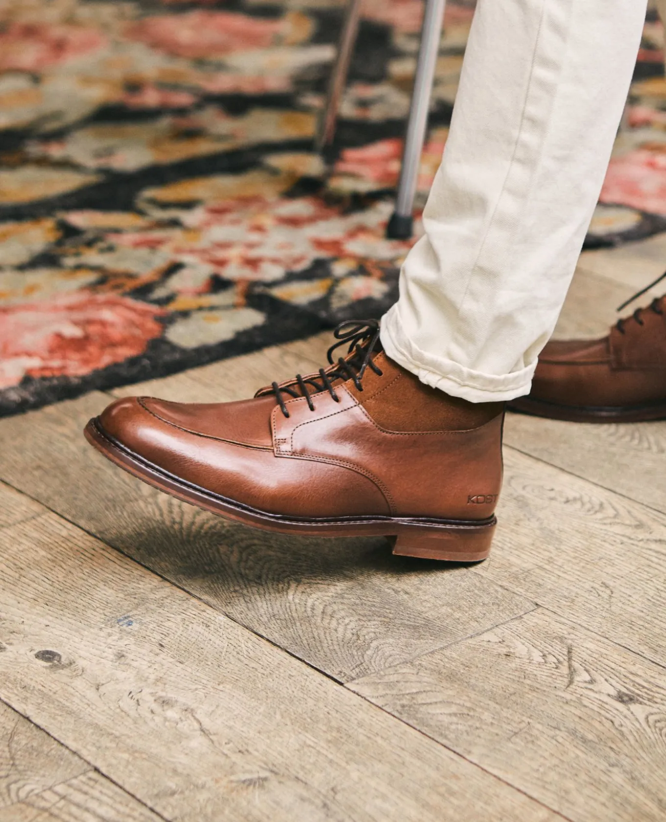 PULSE VGT Boots cuir tannage végétal Cognac