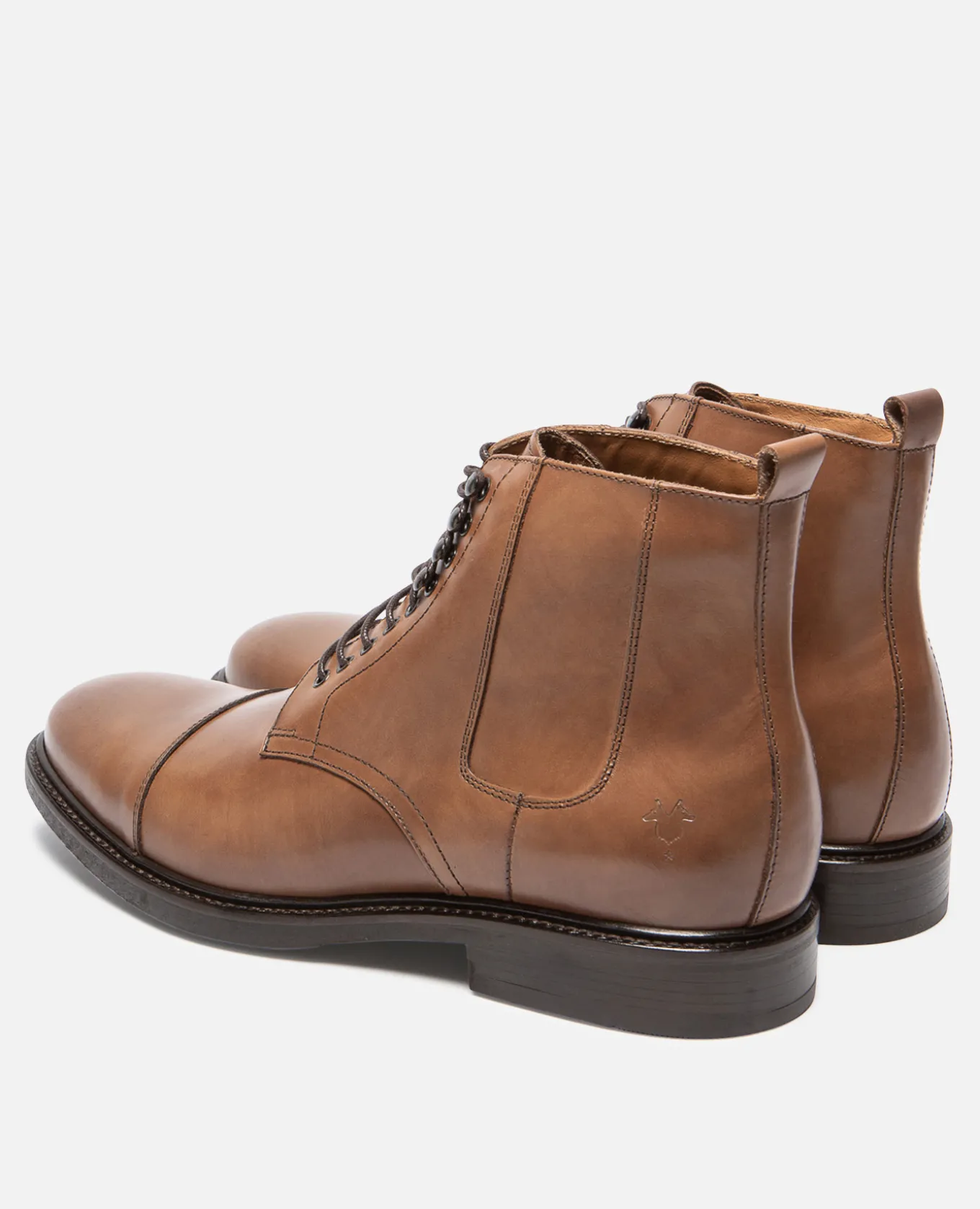 REFUSE 2 Boots Cuir Marron Homme