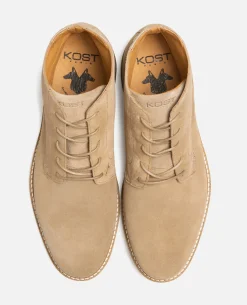 RISE Boots cuir suède taupe