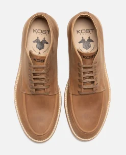 RYDER Boots Nubuck Marron Homme