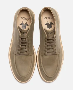RYDER Boots Nubuck Vert Homme