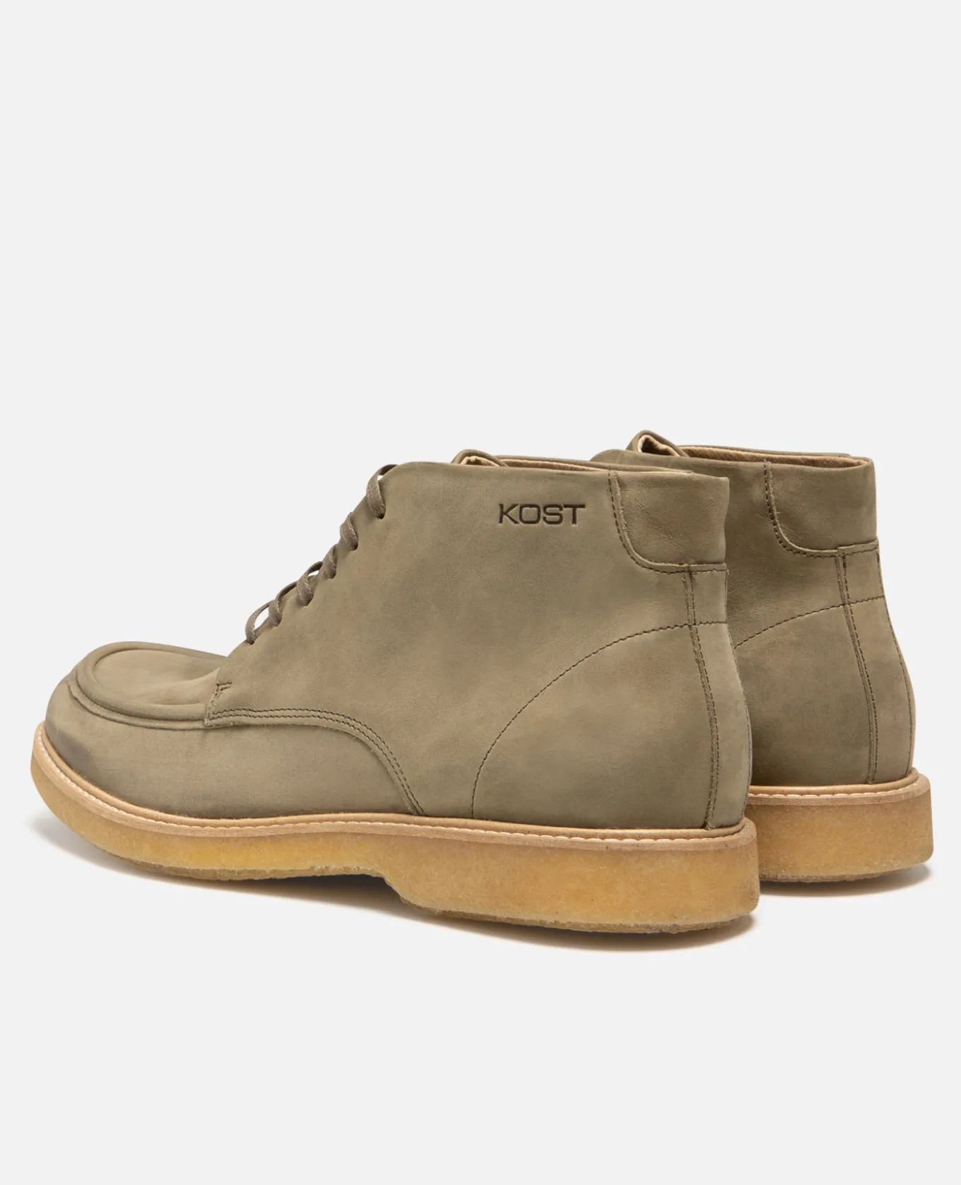 RYDER Boots Nubuck Vert Homme