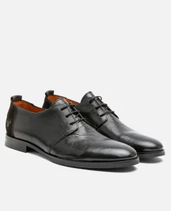 SANFORD 51  Derbies Cuir Noir Homme